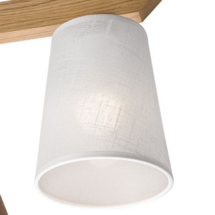 Plafonier ANTONIO 3xE14/40W/230V carvalho