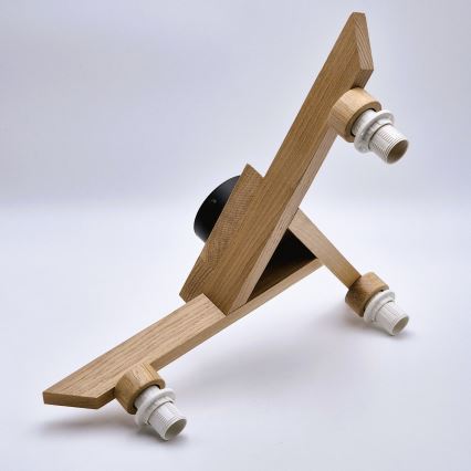 Plafonier ANTONIO 3xE14/40W/230V carvalho