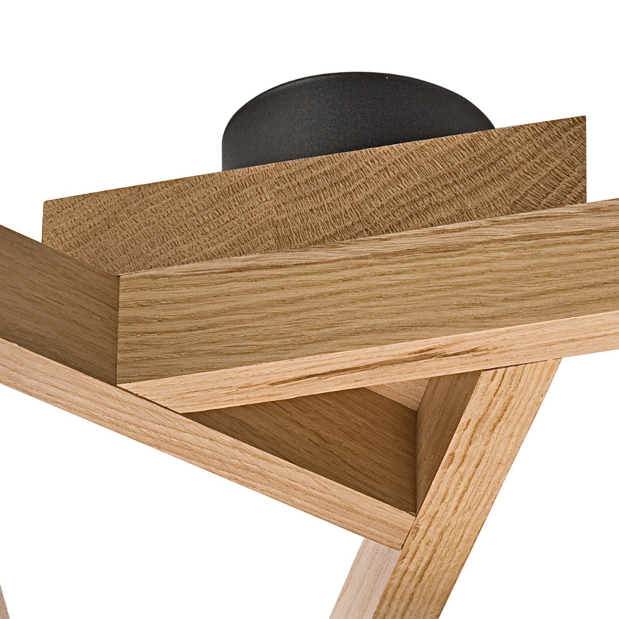 Plafonier ANTONIO 3xE14/40W/230V carvalho