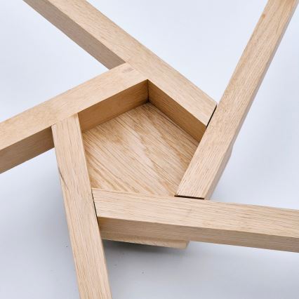 Plafonier ANTONIO 5xE14/40W/230V carvalho