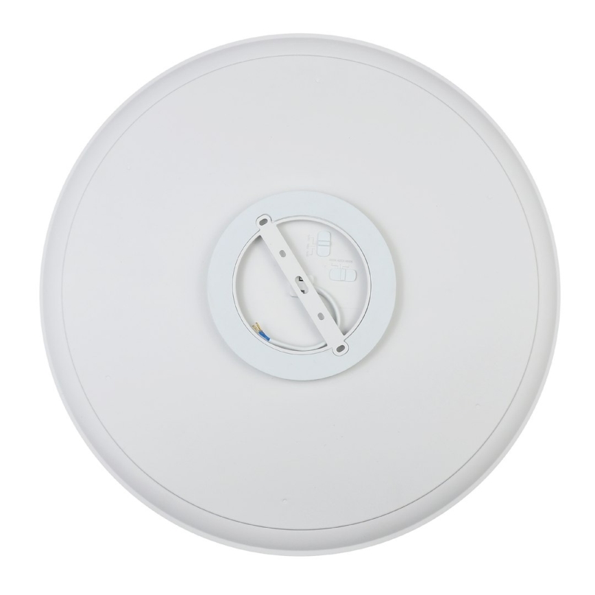 Candeeiro de Teto LED HUGO LED/16/24/32W/230V 3000/4000/6500K Ø 37 cm IP54 preto