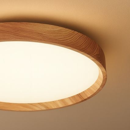 Plafon de teto LED ORINOKO LED/36W/230V, Ø 48 cm, bege