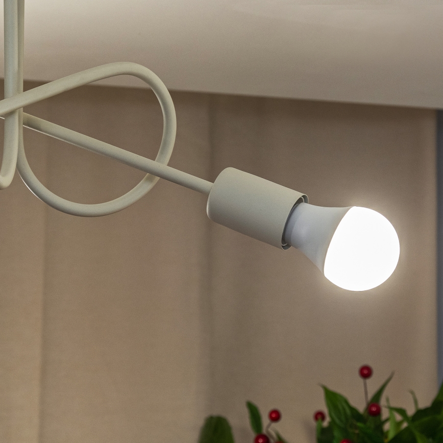 Plafon de teto OXFORD 3xE27/15W/230V creme