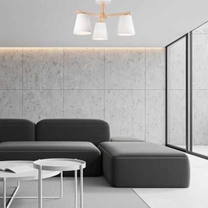 Plafonier ELLIE 3xE27/60W/230V faia