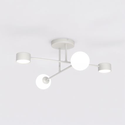 Plafon HOLON 2xG9/8W/230V + 2xGX53/12W cinzento