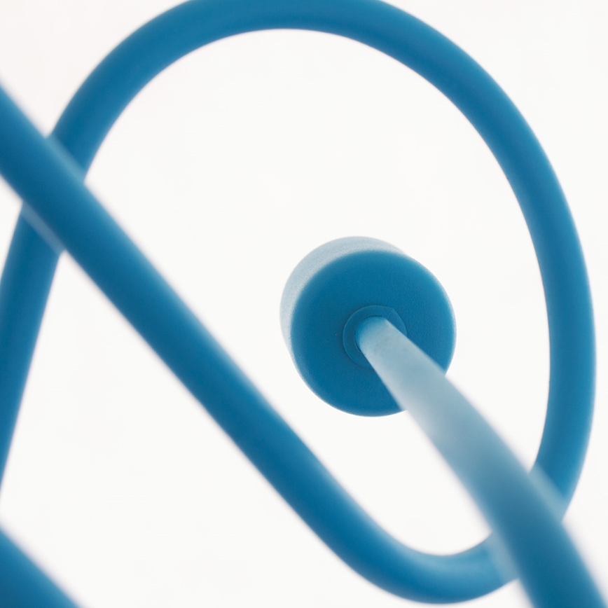 Plafon infantil LED OXFORD 3xE27/15W/230V azul