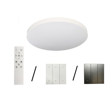 Plafon LED/200W/230V 3000/4000/6500K Ø 100 cm branco