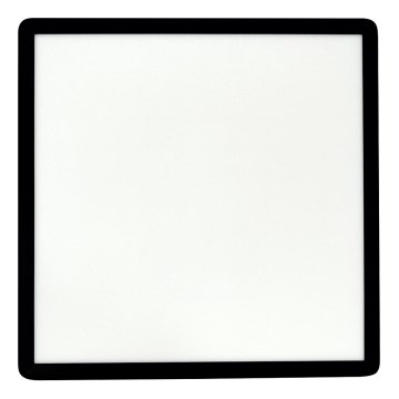 Plafon LED/24W/230V 3000/4000/6500K 30x30 cm preto