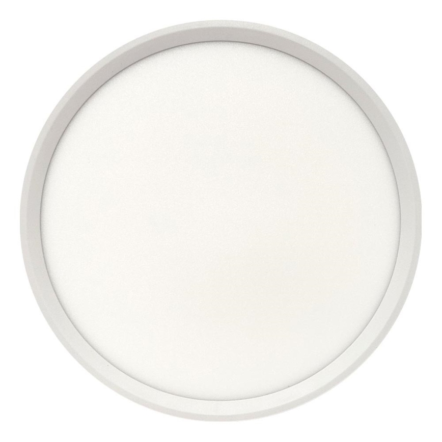 Plafon LED/24W/230V 3000/4000/6500K Ø 30 cm branco