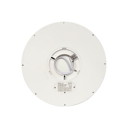 Plafon LED/24W/230V 3000/4000/6500K Ø 30 cm branco