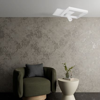 Plafon LED/38W/230V + 1xGU10/30W branco