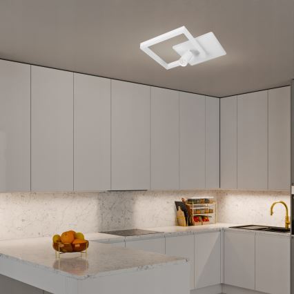 Plafon LED/38W/230V + 1xGU10/30W branco
