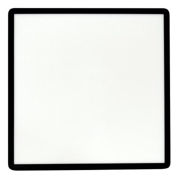 Plafon LED/40W/230V 3000/4000/6500K 50x50 cm preto