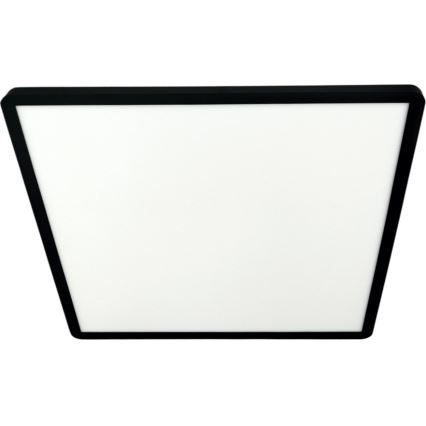 Plafon LED/40W/230V 3000/4000/6500K 50x50 cm preto