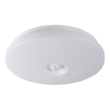 Plafon LED com sensor de movimento e crepúsculo FOGLER LED/12W/230V Ø 28 cm
