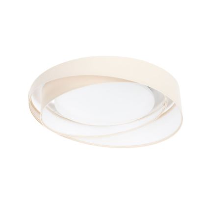 Plafon LED de tecto GALAXY MODERN LED/24W/230V Ø 55 cm creme/branco