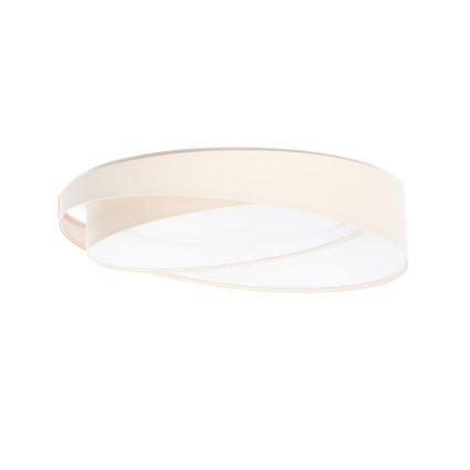 Plafon LED de tecto GALAXY MODERN LED/24W/230V Ø 55 cm creme/branco