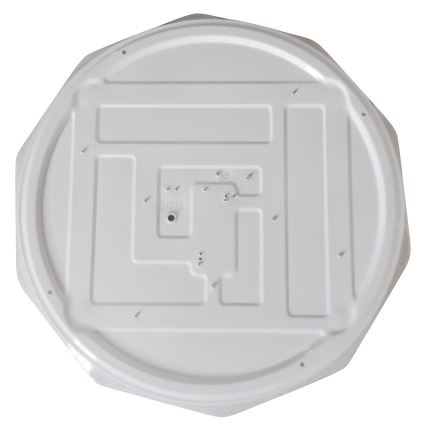 Luminária de teto LED regulável HEX LED/72W/230V 3000-6000K Ø 50 cm branca + controlo remoto