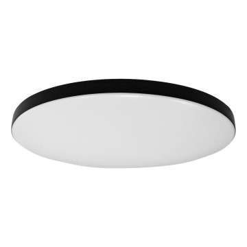 Plafon LED dimerizável SIENA LED/80W/230V 3000-6000K Ø 75 cm preto + controlo remoto