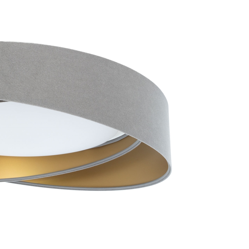 Luminária de teto LED compatível com dimmer SMART GALAXY MODERN LED/24W/230V 3000–6500K, diâmetro 55 cm, cinzento/dourado + comando remoto