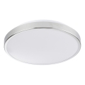 Plafon LED LIBRA 15W 230V 4000K Ø 29 cm, acabamento cromado brilhante
