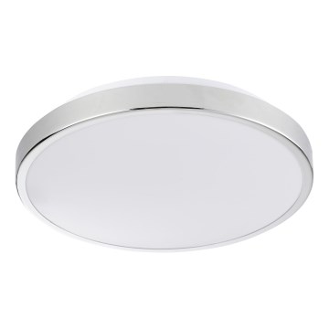 Plafon LED LIBRA 15W 230V 4000K Ø 29 cm, acabamento cromado brilhante
