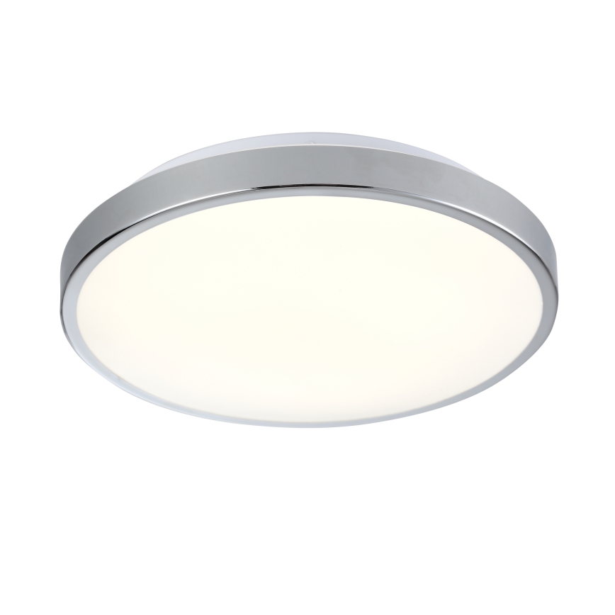 Plafon LED LIBRA 15W 230V 4000K Ø 29 cm, acabamento cromado brilhante