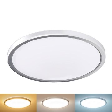Plafon LED para banheiro ACATE, 24W, 230V, 3000/4000/6000K, diâmetro 29,3 cm, IP54