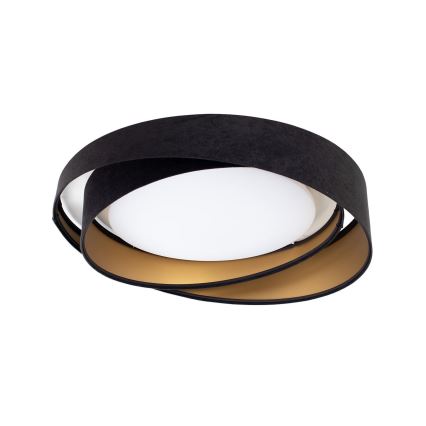 Luminária de teto LED dimerizável SMART GALAXY MODERN LED/24W/230V 3000-6500K Ø 55 cm preto/dourado + controlo remoto