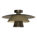 Plafon PLATO 1xE27/15W/230V Ø 32 cm, acabamento em bronze