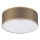 Plafon SIRJA LED 20W/230V 4000K Ø 35 cm castanho/dourado
