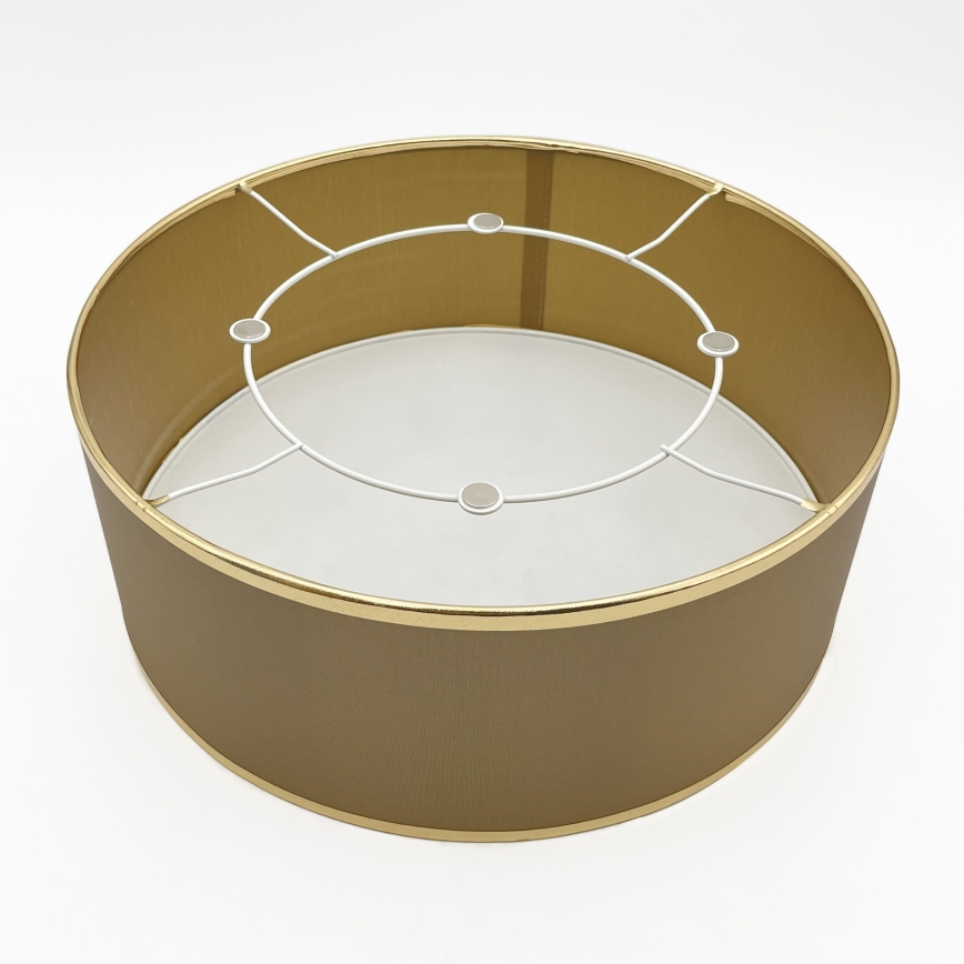 Plafon SIRJA LED 20W/230V 4000K Ø 35 cm castanho/dourado