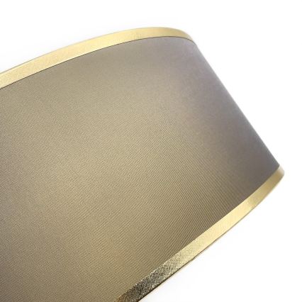 Plafon SIRJA LED 20W/230V 4000K Ø 35 cm castanho/dourado