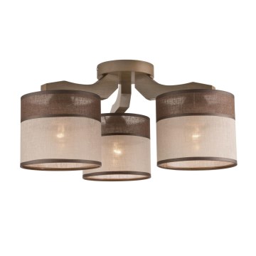 Plafonier ANDREA 3xE27/60W/230V faia