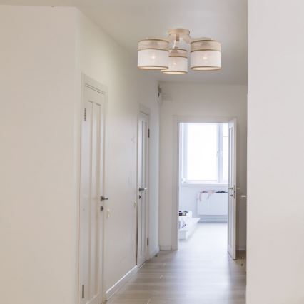 Plafonier ANDREA 3xE27/60W/230V faia