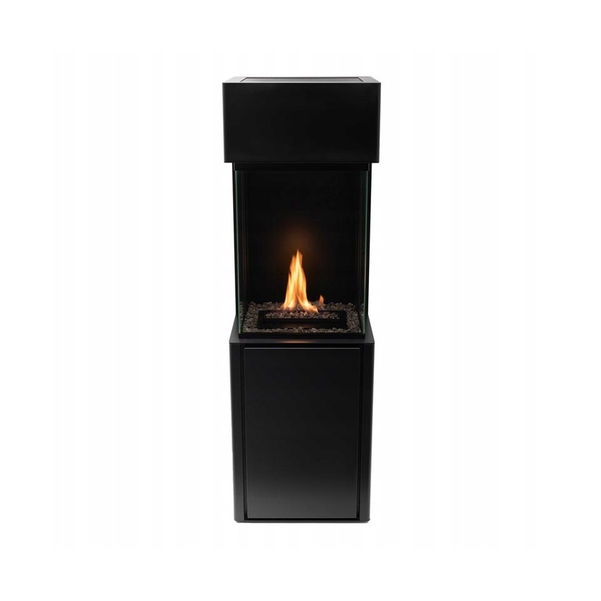 Planika - Lareira BIO com comando 126,2x40 cm 3,5kW/230V preto