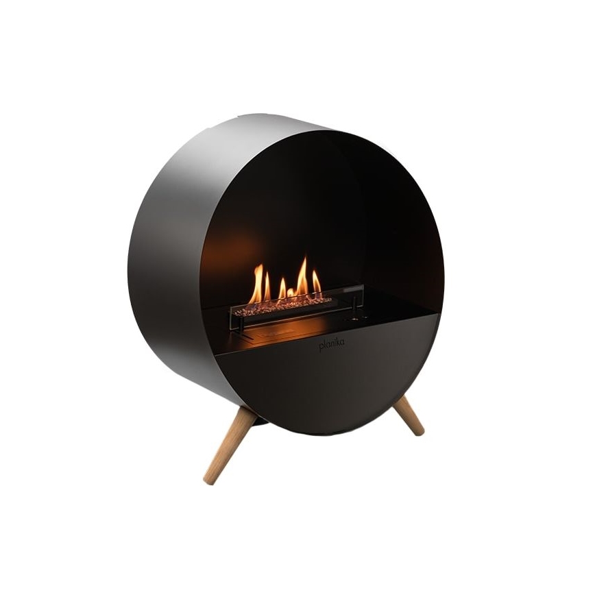 Planika - Lareira BIO com comando 72,6x65 cm 2,5kW/230V preto