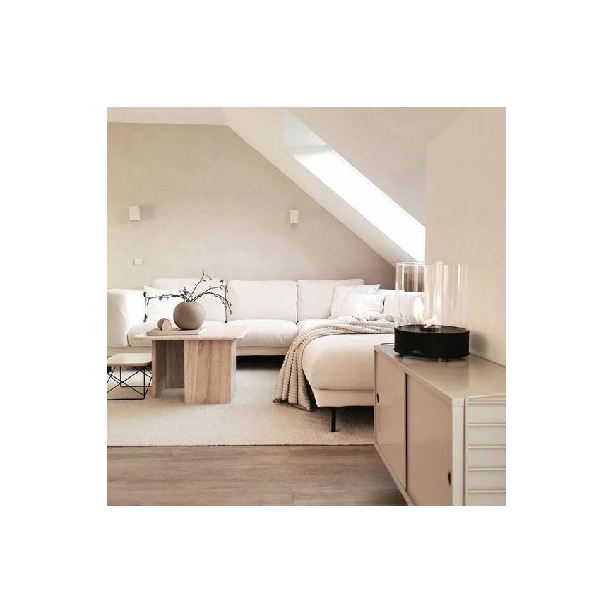 Planika - Lareira BIO 36,3x25,1 cm 2,5kW preto