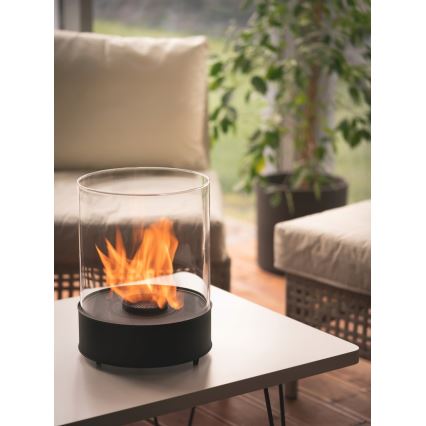 Planika - Lareira BIO 36,3x25,1 cm 2,5kW preto