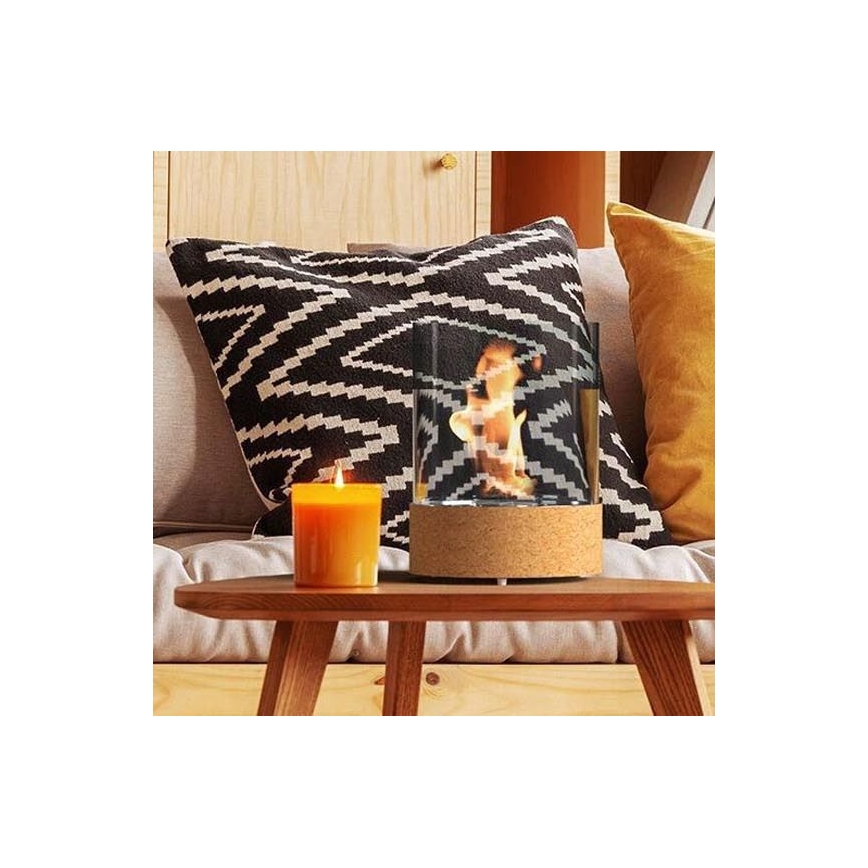 Planika - Lareira BIO 36,3x25,1 cm 2,5kW bege