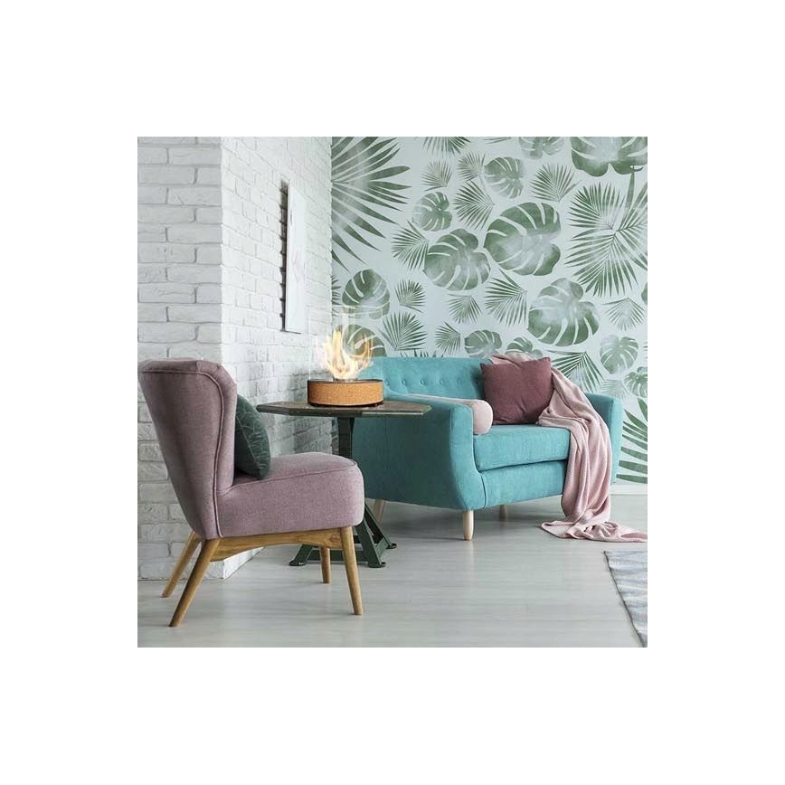 Planika - Lareira BIO 36,3x25,1 cm 2,5kW bege