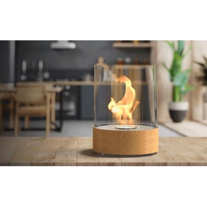 Planika - Lareira BIO 36,3x25,1 cm 2,5kW bege