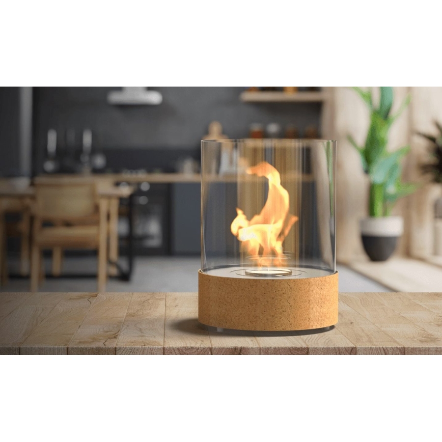 Planika - Lareira BIO 36,3x25,1 cm 2,5kW bege