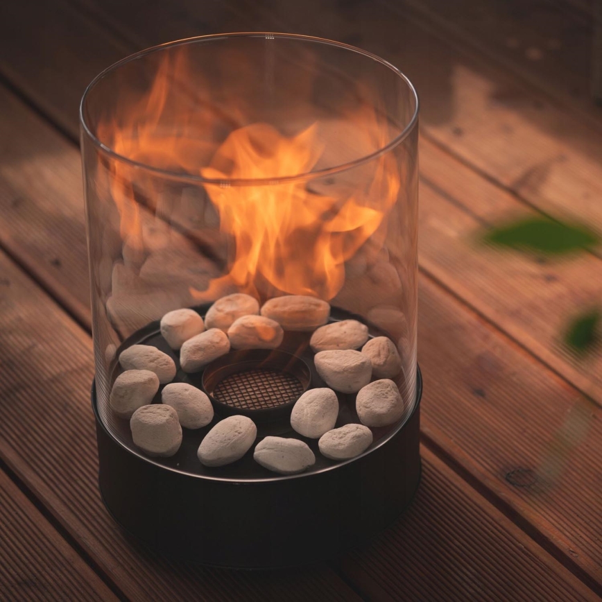 Planika - Lareira BIO 36,3x25,1 cm 2,5kW preto