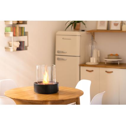 Planika - Lareira BIO 35,3x25,1 cm 2,5kW preto