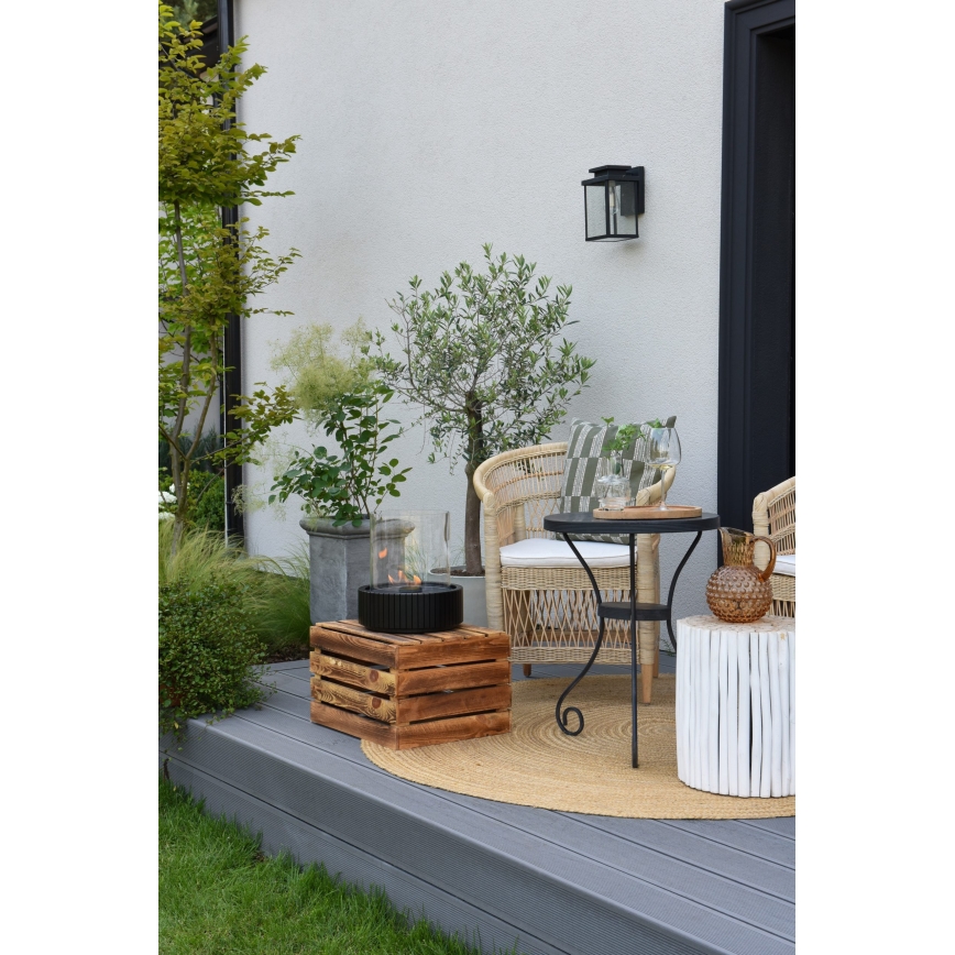 Planika - Lareira BIO 35,3x25,1 cm 2,5kW preto