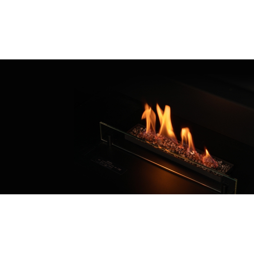 Planika - Lareira universal incorporada BIO com comando 56,2x75 cm 2,5kW/230V