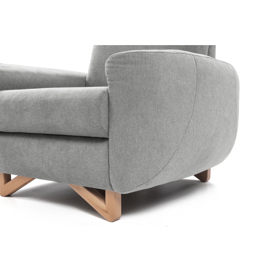 Poltrona AVESTA cinzenta