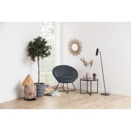 Poltrona BERYL cinza escuro