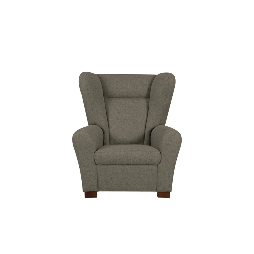 Poltrona com asas VIVA castanha